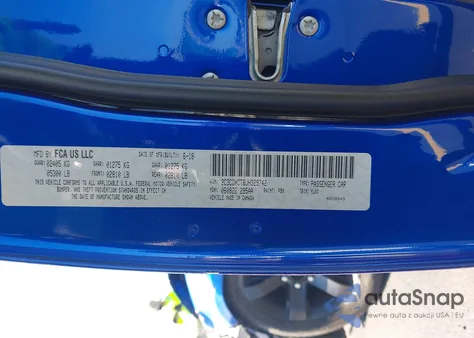 2018 Dodge Charger Daytona Rwd from USA, damaged, VIN 2C3CDXCT8JH329742